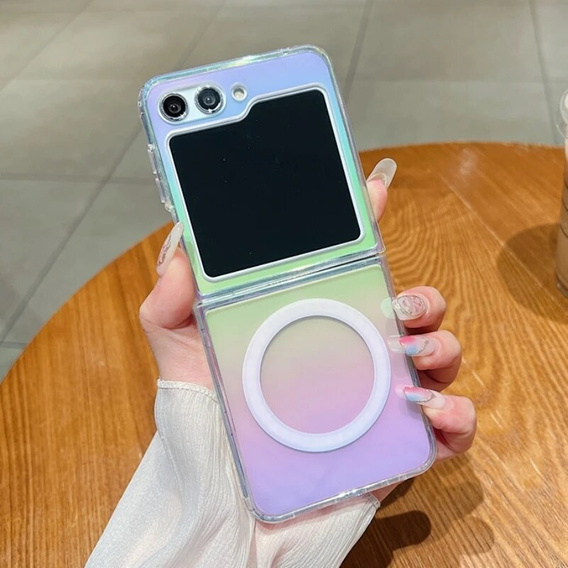 Pouzdro pro Samsung Galaxy Z Flip7 FE / Z Flip6, Fusion Hybrid, pro MagSafe, vícebarevné