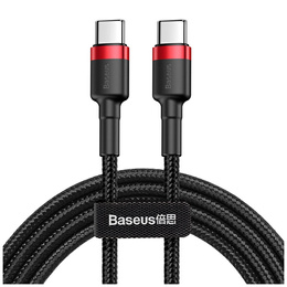 Baseus kabel Cafule PD USB-C – USB-C 60 W, 1,0 m pro zařízení s portem USB-C