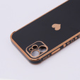 Pouzdro pro Apple iPhone 11, Electro heart, černé