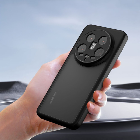 Pouzdro pro Xiaomi 14 Ultra, Fusion Hybrid, s ochranou fotoaparátu, transparentní / černé