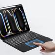 Pouzdro s klávesnicí pro Apple iPad Pro 13" 7. generace 2024, Dux Ducis DK Series, černé