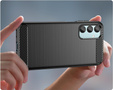 Pouzdro pro Samsung Galaxy M15 5G, Carbon, černé