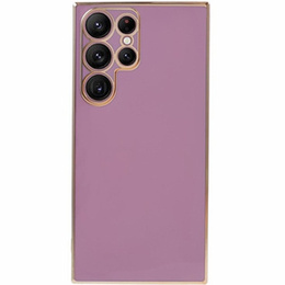 Pouzdro pro Samsung Galaxy S24 Ultra, Glamour CamShield, fialové