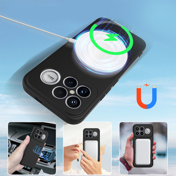 Silikonové pouzdro Lite pro MagSafe pro Xiaomi Poco F8 Ultra