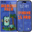 Tvrzené sklo Diamond Palm pro iPhone 14 Pro