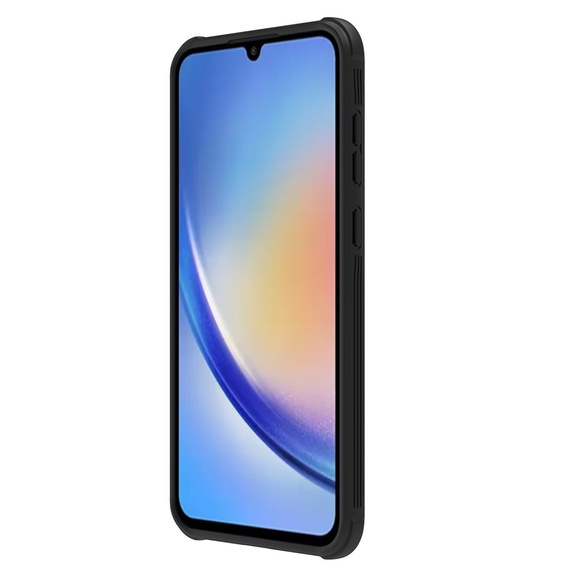 Pouzdro pro Samsung Galaxy A35 5G, obrněné Nillkin, CamShield Pro, černé