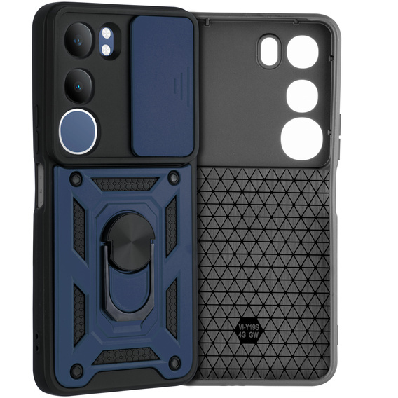Pouzdro pro Vivo Y19s, CamShield Slide, modré