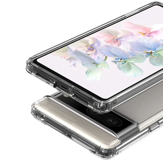 Pouzdro pro Google Pixel 7, Fusion Hybrid, průhledné