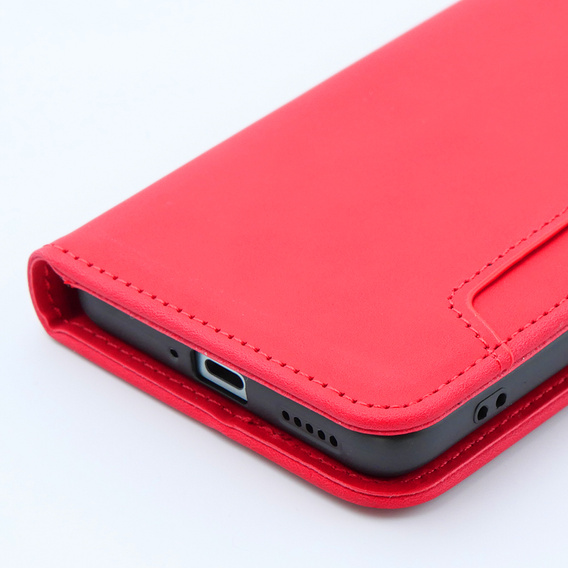 Klopové pouzdro pro Xiaomi 13T / 13T Pro, Card Slot, červené