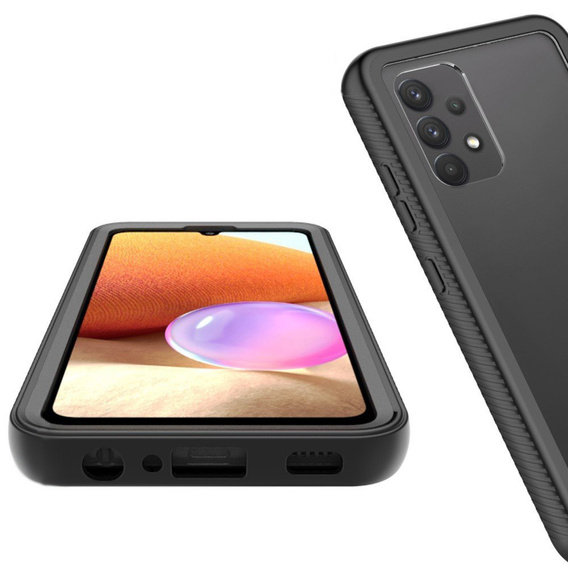 Pouzdro pro Samsung Galaxy A32 4G (LTE), Shockproof, s fólií, modré