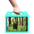 Dětské pouzdro pro Lenovo Tab M10 X505F X605F / Tab P10-X705F/L / Huawei T5 10.1, Cute Patterns, se stojánkem, zelené