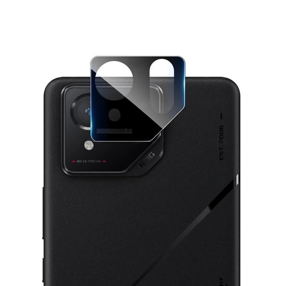 Kovový kryt fotoaparátu pro ASUS ROG Phone 8 Pro, černý