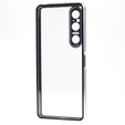 Pouzdro pro Sony Xperia 1 V, Magnetic Dual Glass, stříbrné
