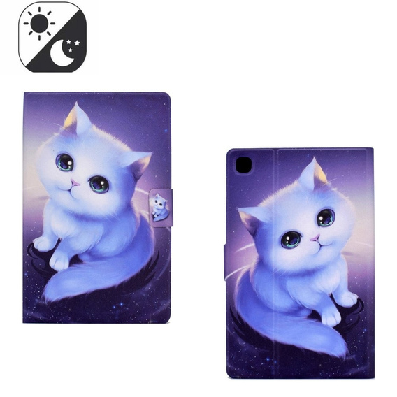 Pouzdro pro Samsung Galaxy Tab A7 Lite, s klopou, cat