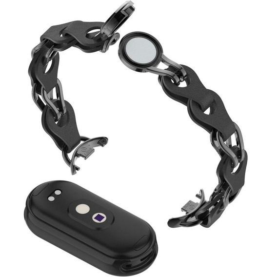 Dámský náramek pro Xiaomi Smart Band 10 / 9 / 8, černé