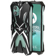 Pancéřové pouzdro pro Motorola Edge 40 Neo, Aluminum Alloy, černé
