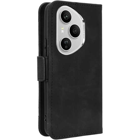 Klopové pouzdro pro Honor 400 Pro 5G, Card Slot, černé