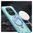 Pouzdro pro Xiaomi Redmi Note 14 Pro 5G /  Poco X7 5G, Military MagSafe, modré + 9H sklo