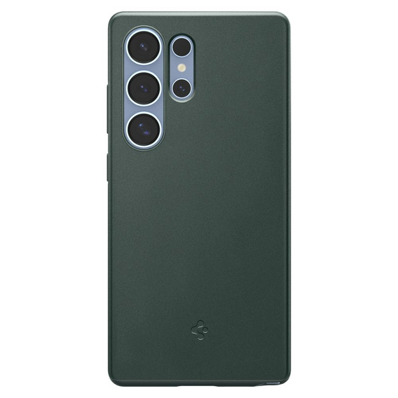 Pouzdro Spigen pro Samsung Galaxy S25 Ultra, Thin Fit Mag, zelené + 9H tvrzené sklo