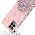 Pouzdro pro Realme 8i, Glittery, růžové