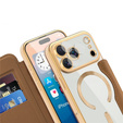 Peněženkové flipové pouzdro MagSafe RFID s ochranou fotoaparátu pro iPhone 17 Pro Max