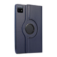 Pouzdro pro Xiaomi Redmi Pad SE 11" TB330FU 10.95", otočné o 360°, námořnicky modré