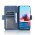 Klopové pouzdro pro Xiaomi Redmi Note 10/10S, Card Slot, modré