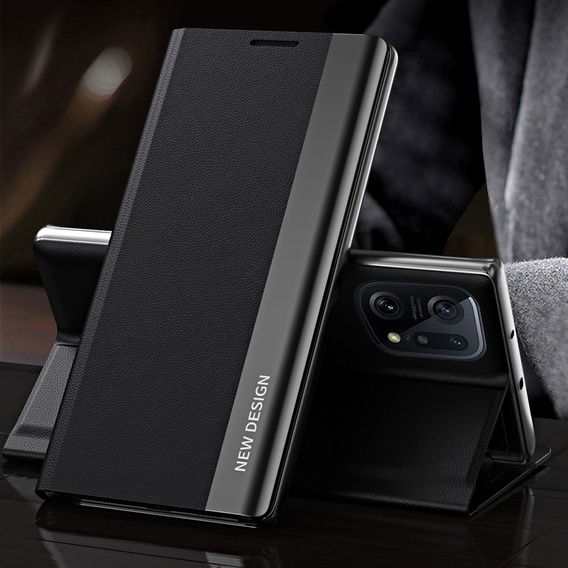 Klopové pouzdro pro Oppo Find X5 Pro, Side Magnetic, černé
