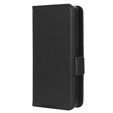 Klopové pouzdro pro Cat S75 5G, Wallet Litchi Magnet, černé