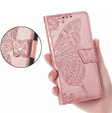 Klopové pouzdro pro OnePlus Nord 4, Butterfly, růžové rose gold