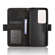 Klopové pouzdro pro Xiaomi Redmi 15 5G / 4G, slot na karty, peněženka, černé