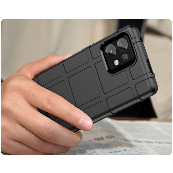 Pouzdro pro Motorola Edge 40 Pro, Rugged Shield, černé