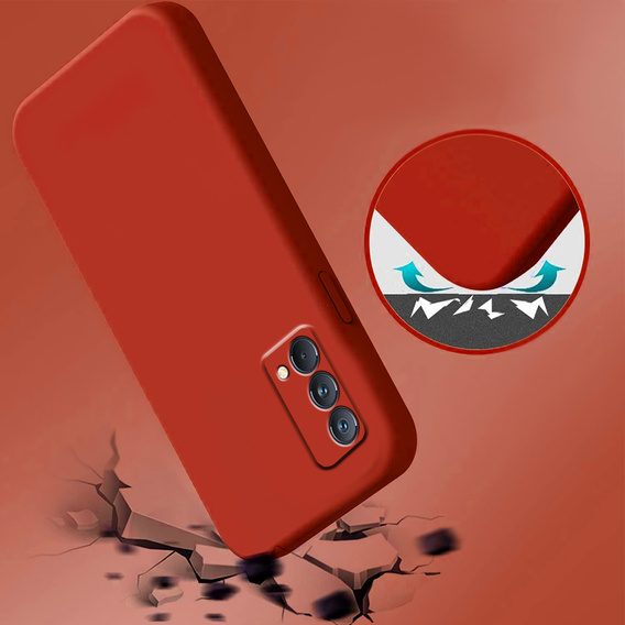 Pouzdro pro Realme GT Master Edition, Silicone Lite, červené