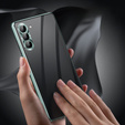 Pouzdro pro Samsung Galaxy S23 Plus, Magnetic Dual Glass, zelené