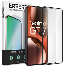 2x tvrzené sklo pro Samsung Galaxy A15 4G / A15 5G / M15, ERBORD 3D pro celý displej