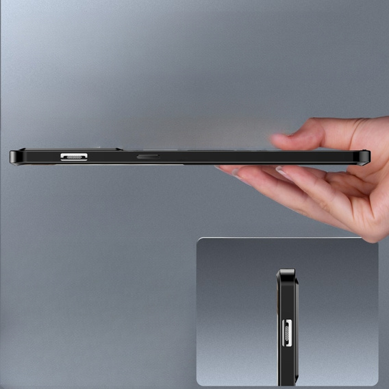 Ochranné pouzdro na fotoaparát pro OnePlus 11 5G, CamShield MagSafe, transparentní / černé