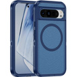 Pouzdro s rámečkem pro Google Pixel 9 / Google Pixel 9 Pro, pro MagSafe, modré