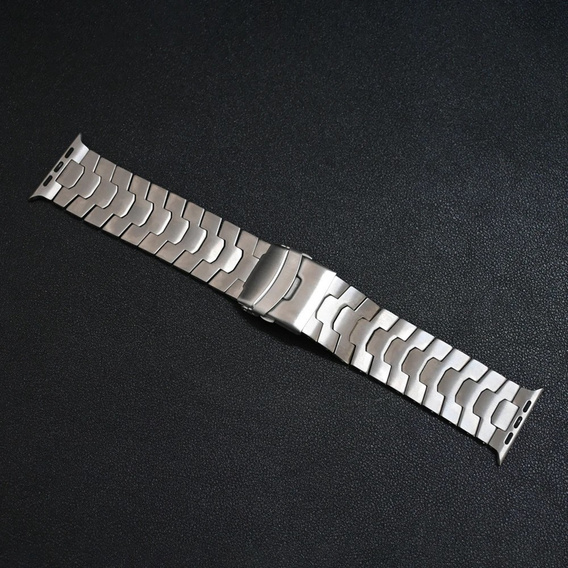 Náramek pro Apple Watch 1/2/3/4/5/6/7/8/9/SE/ULTRA/ULTRA 2 42/44/45/49MM, titanový