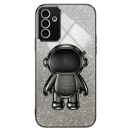 Pouzdro pro Samsung Galaxy A15 4G / 5G, Glitter Astronaut, černé