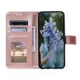 Klopové pouzdro pro Samsung Galaxy A34 5G, Mandala, růžové rose gold