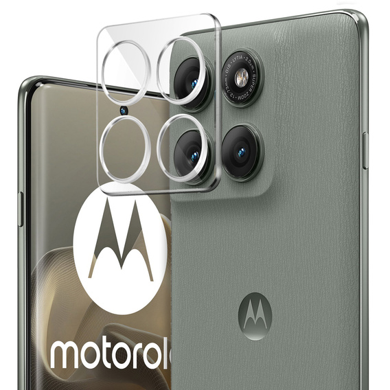 Tvrzené sklo na fotoaparát pro Motorola Edge 60 Pro, průhledné