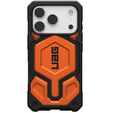 Pouzdro Urban Armor Gear pro iPhone 17 Pro Max, Monarch Pro MagSafe, oranžové