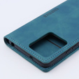 Pouzdro pro Xiaomi Redmi Note 12 4G, ERBORD Vintage peněženka s klopou, modré