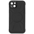 Pouzdro pro iPhone 15 Plus, ERBORD Armor Mag, černé