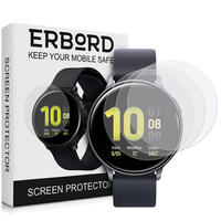 3x ERBORD Hydrogelová fólie pro Samsung Galaxy Watch Active 2 44mm