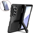 Pancéřované hliníkové pouzdro se stojánkem a držákem stylusu pro Samsung Galaxy Z Fold7 5G