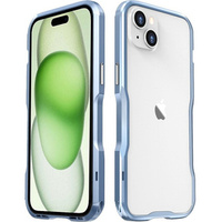 Pouzdro LUPHIE pro iPhone 15 Plus, Armor Bumper, modré