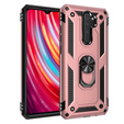 Pancéřové pouzdro pro Xiaomi Redmi Note 8 Pro, Nox Case Ring, růžové rose gold