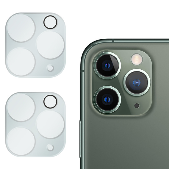2x tvrzené sklo ERBORD pro kameru na iPhone 12 Pro
