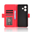 Klopové pouzdro pro Oppo A40 / Oppo A40m, Card Slot, červené